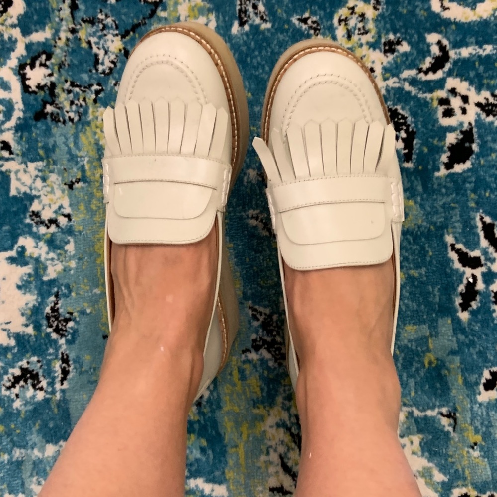 flamingos Wellington platform loafer size 10 or 41
